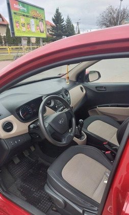 Hyundai i10 cena 28400 przebieg: 45000, rok produkcji 2014 z Bydgoszcz małe 352
